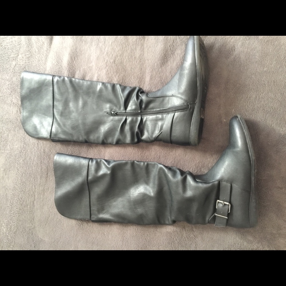 Aldo Black Knee High Boots